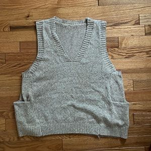 Tan Sweater Vest